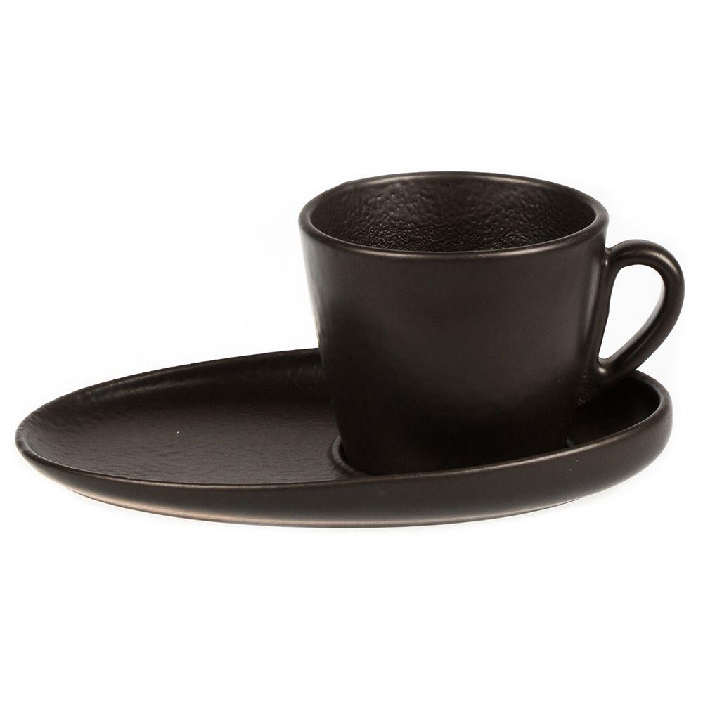 Black Star Чашка с блюдцем Cappuccino 175 мл, P.L. Proff Cuisine