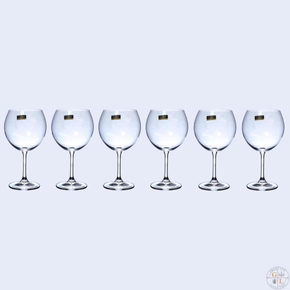 Набор бокалов для вина Crystalite Bohemia Sylvia/Klara 460 мл (6 шт)