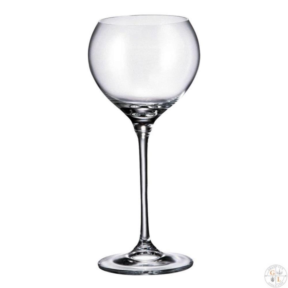Набор бокалов для вина Crystalite Bohemia Carduelis/Cecilia 340 мл (6 шт)