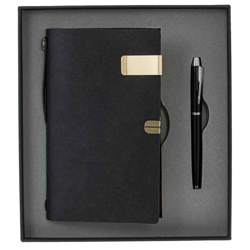 Блокнот с ручкой, набор, L23 W25 H3 см