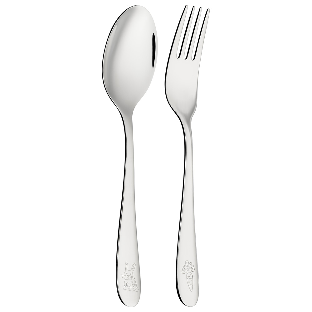 НАБОР ДЕТСКИХ СТОЛОВЫХ ПРИБОРОВ ZOO AGNESS 2 ПР НАБОР ДЕТСКИХ СТОЛОВЫХ ПРИБОРОВ ZOO AGNESS 2 ПР