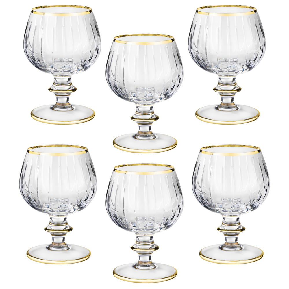 НАБОР БОКАЛОВ ДЛЯ КОНЬЯКА ИЗ 6 ШТ. 350 МЛ НАБОР БОКАЛОВ ДЛЯ КОНЬЯКА ИЗ 6 ШТ. 350 МЛ