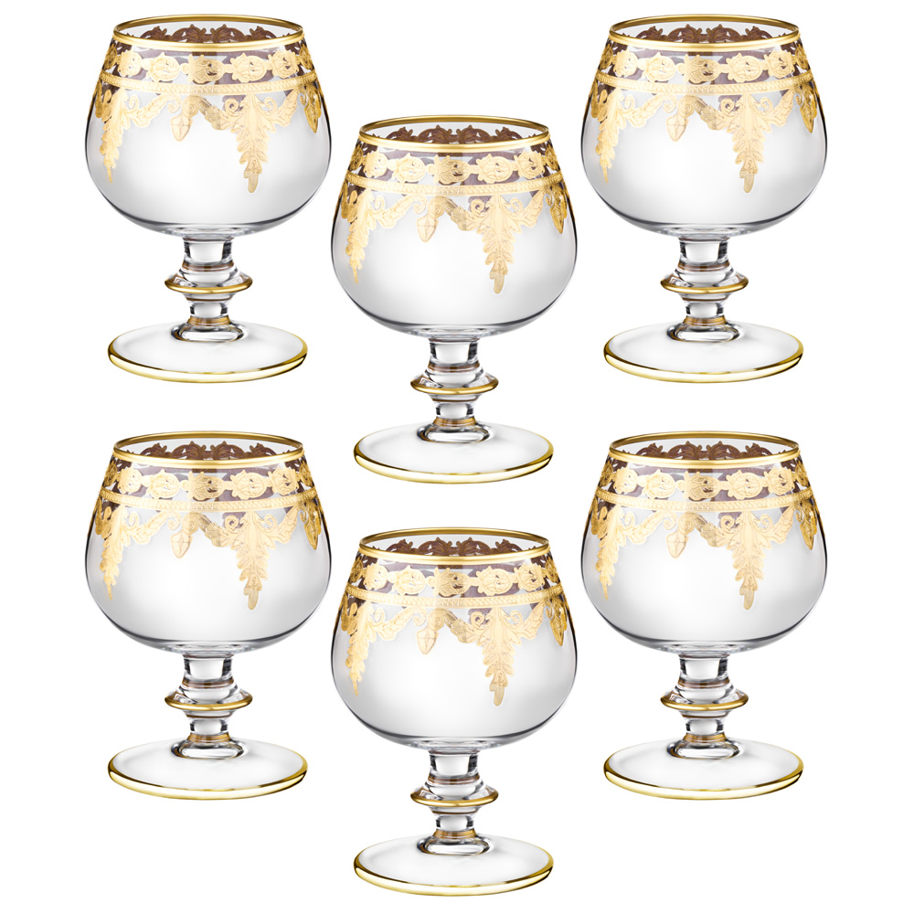 НАБОР БОКАЛОВ ДЛЯ КОНЬЯКА ИЗ 6 ШТ. 380 МЛ НАБОР БОКАЛОВ ДЛЯ КОНЬЯКА ИЗ 6 ШТ. 380 МЛ