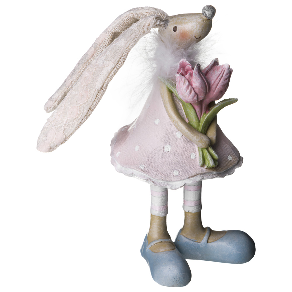 ФИГУРКА ДЕКОРАТИВНАЯ КРОЛИК 9*9*28 СМ