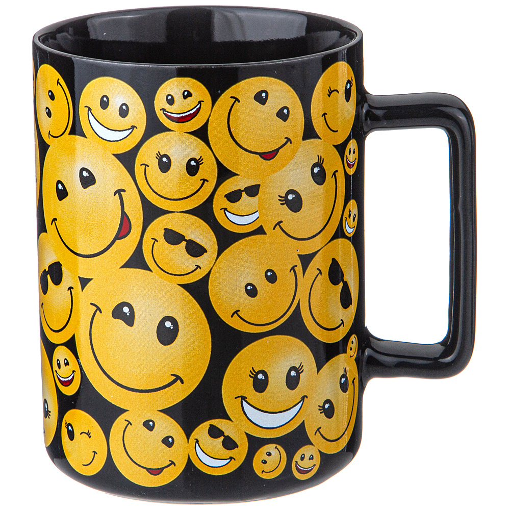 КРУЖКА LEFARD СМАЙЛ 400МЛ 8*7*10.8CM КРУЖКА LEFARD СМАЙЛ 400МЛ 8*7*10.8CM