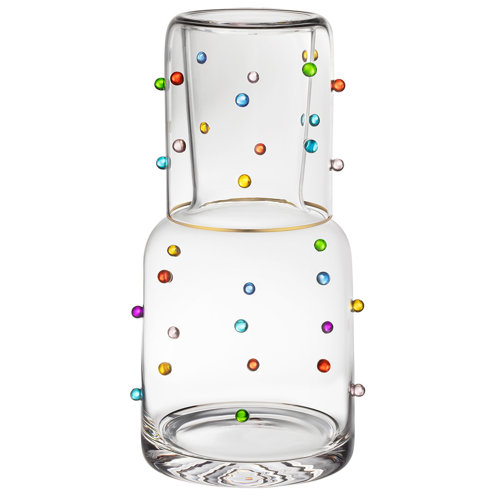 ГРАФИН С КРЫШКОЙ-СТАКАНОМ 