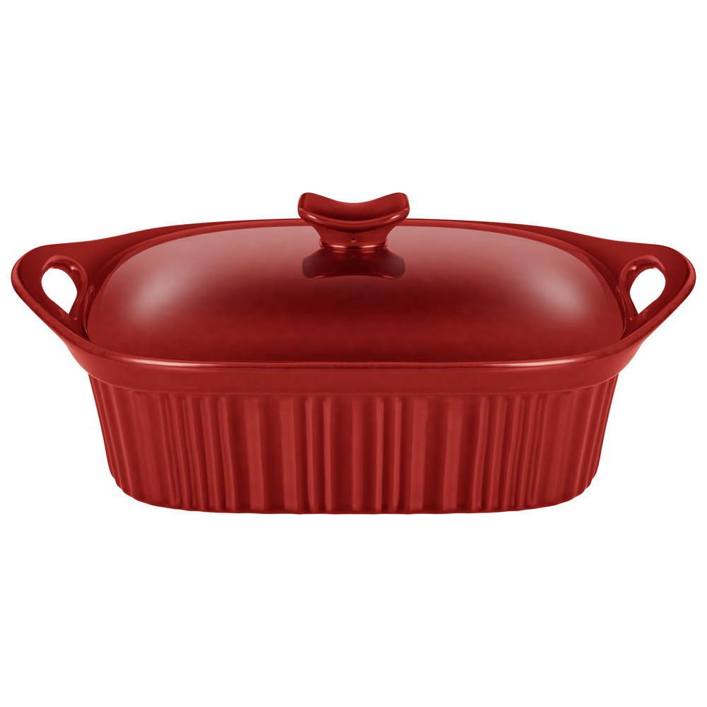 ФОРМА ДЛЯ ЗАПЕКАНИЯ С КРЫШКОЙ REACTIVE RED 33*23*9,5/13 СМ 2000 МЛ