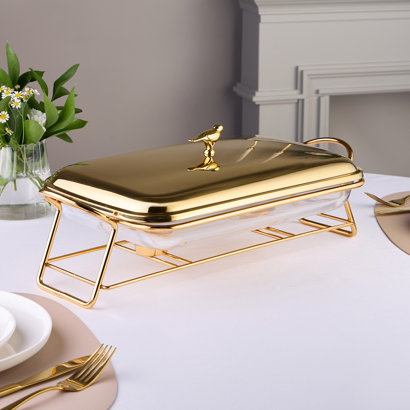 МАРМИТ AGNESS  ПРЯМОУГ GOLD 3,0L