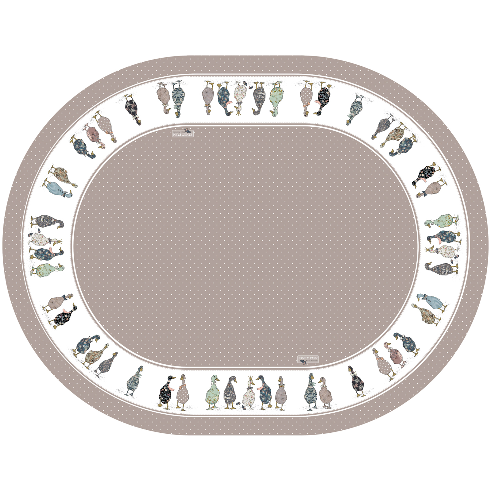 СКАТЕРТЬ ОВАЛЬНАЯ 