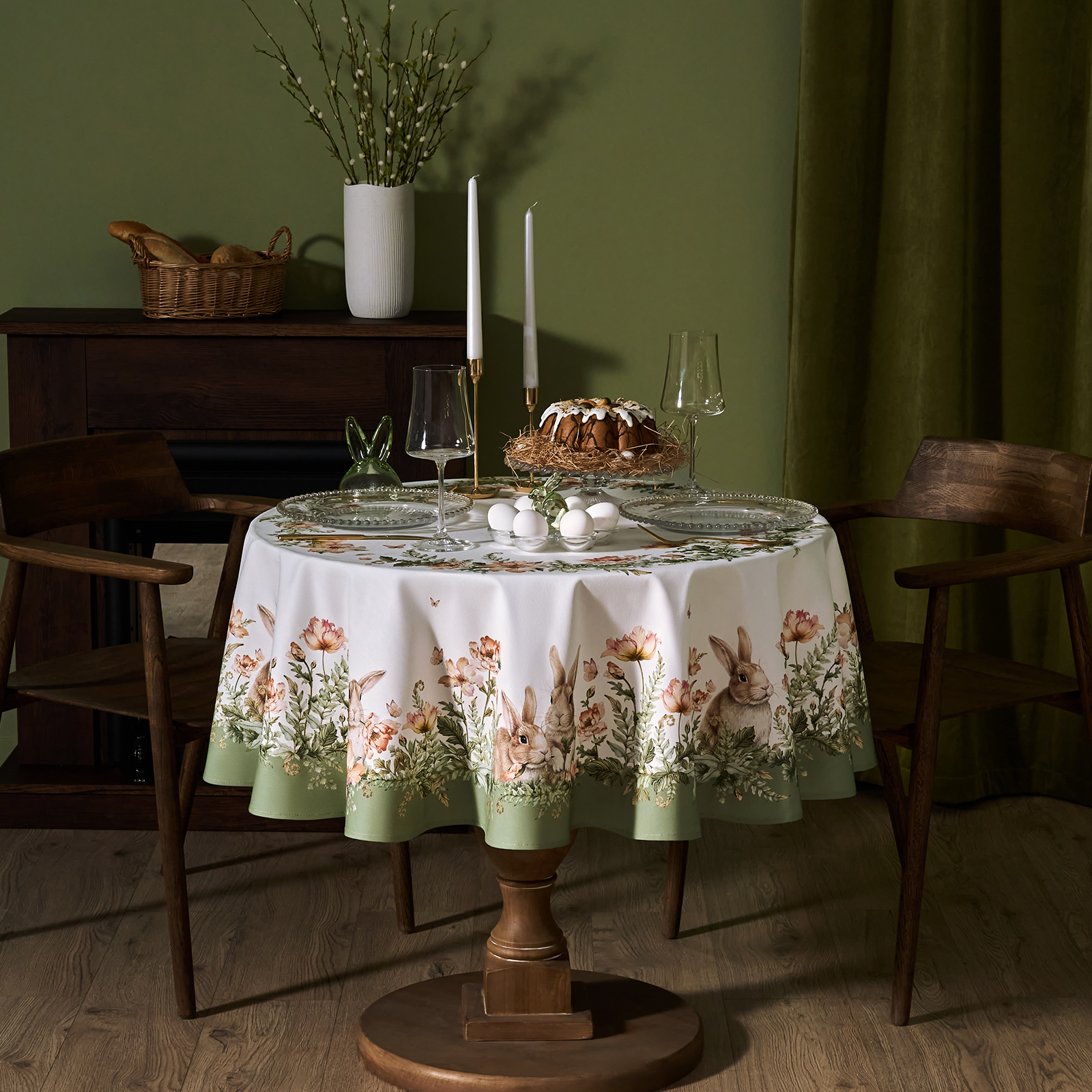 СКАТЕРТЬ КРУГЛАЯ 