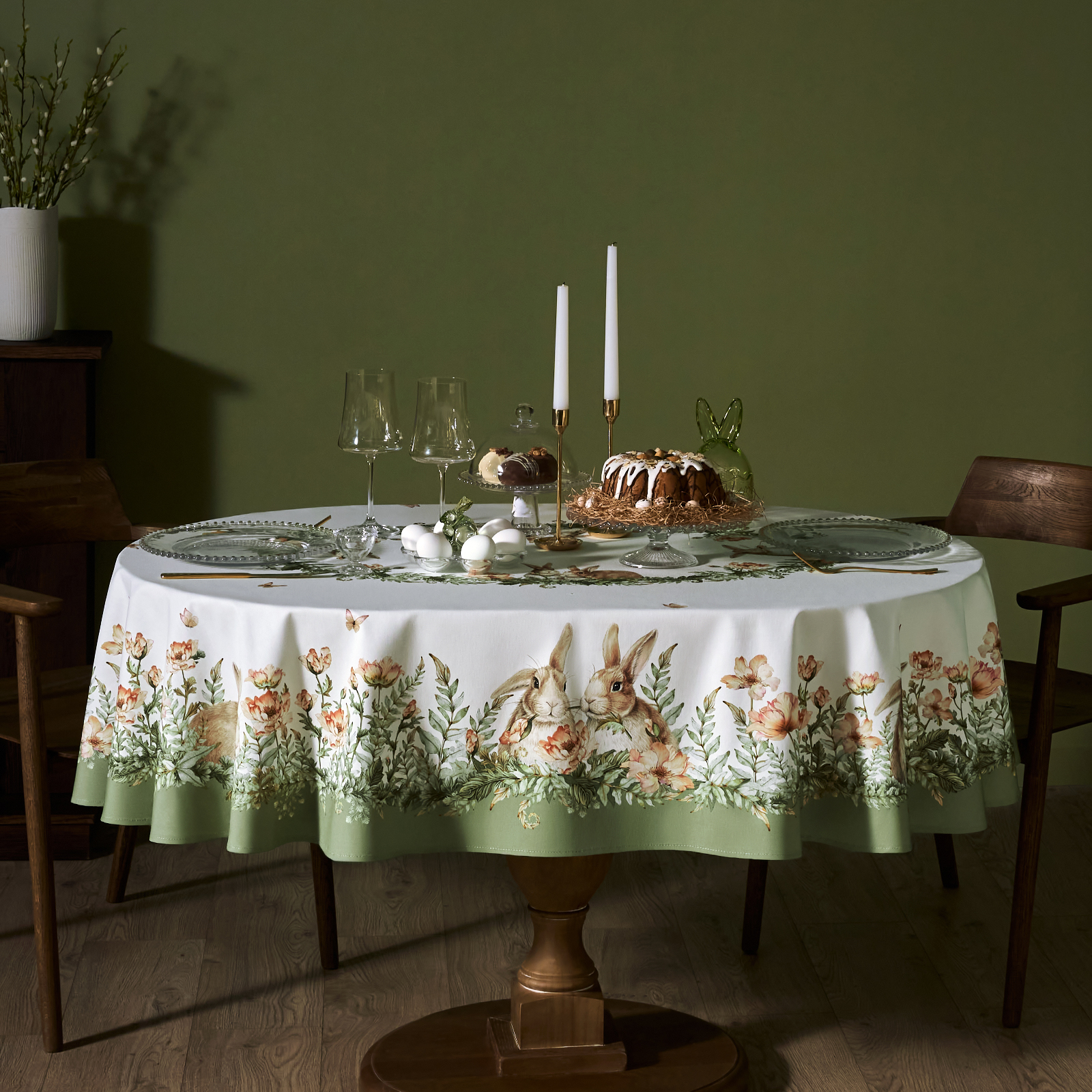 СКАТЕРТЬ ОВАЛЬНАЯ 