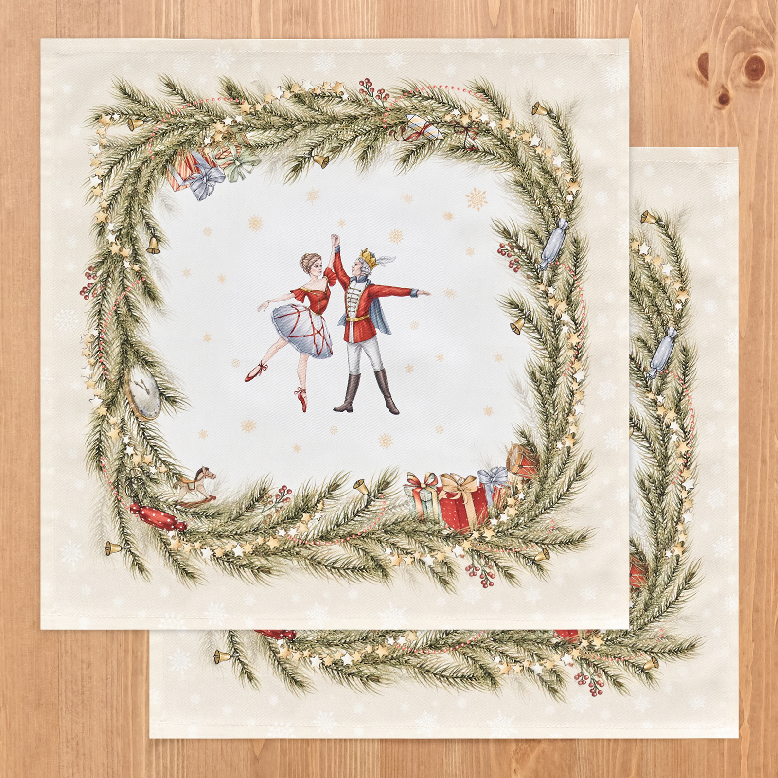 НАБОР САЛФЕТОК ИЗ 2-Х ШТ НАБОР САЛФЕТОК ИЗ 2-Х ШТ