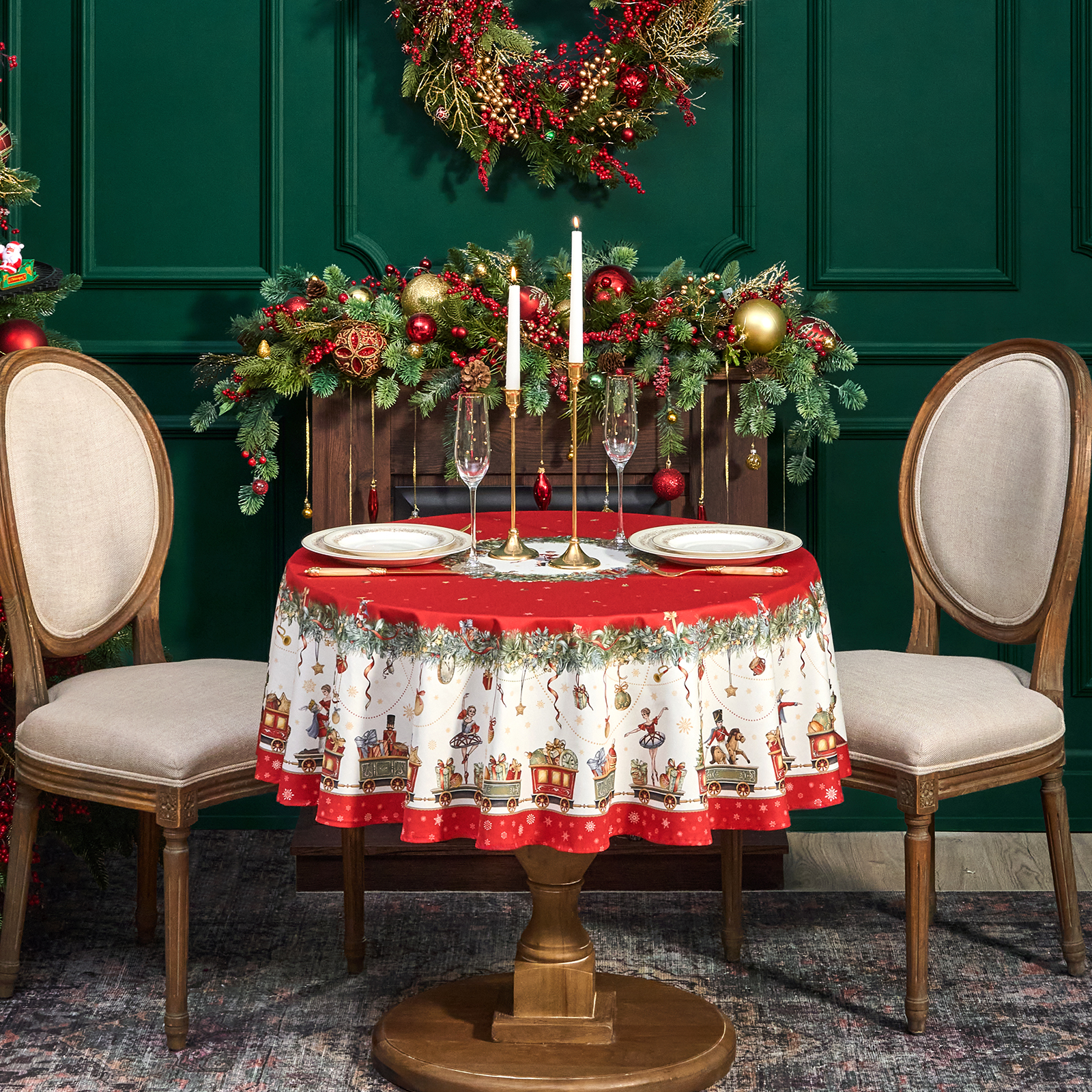 СКАТЕРТЬ КРУГЛАЯ СКАТЕРТЬ КРУГЛАЯ