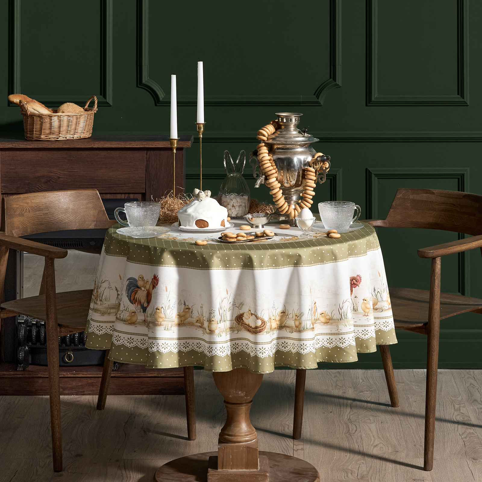 СКАТЕРТЬ КРУГЛАЯ 