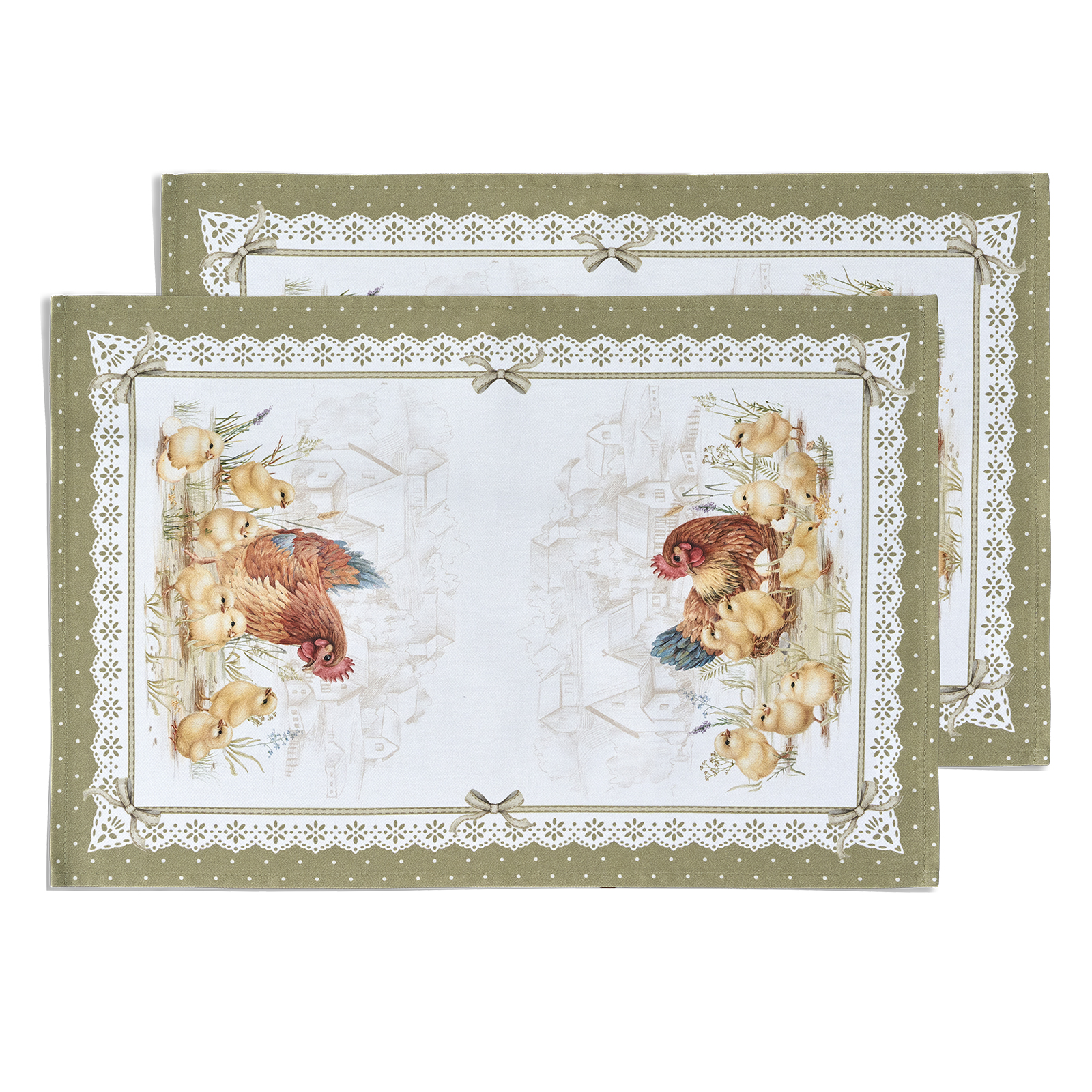 НАБОР ПОЛОТЕНЕЦ 2 ШТ 