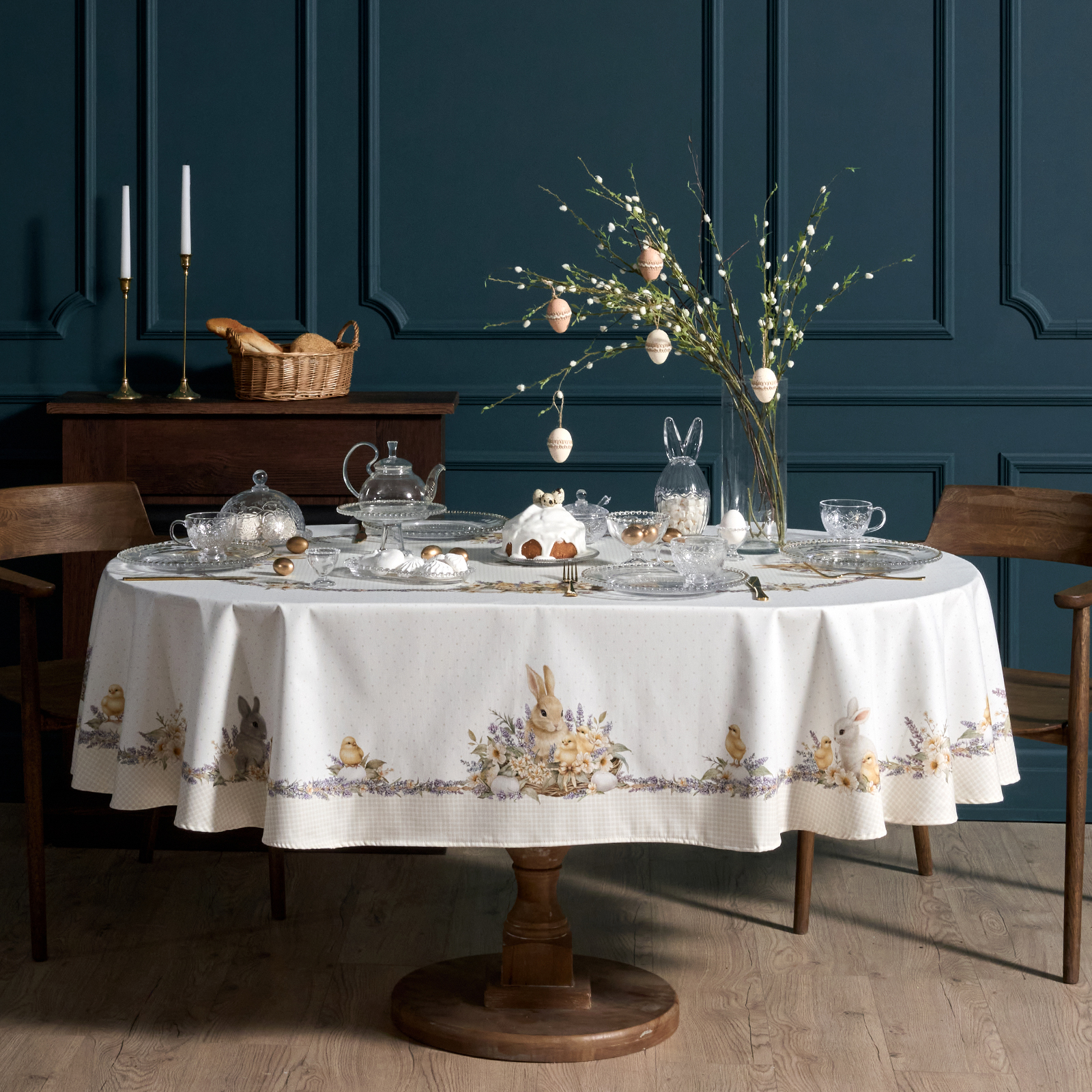 СКАТЕРТЬ ОВАЛЬНАЯ 