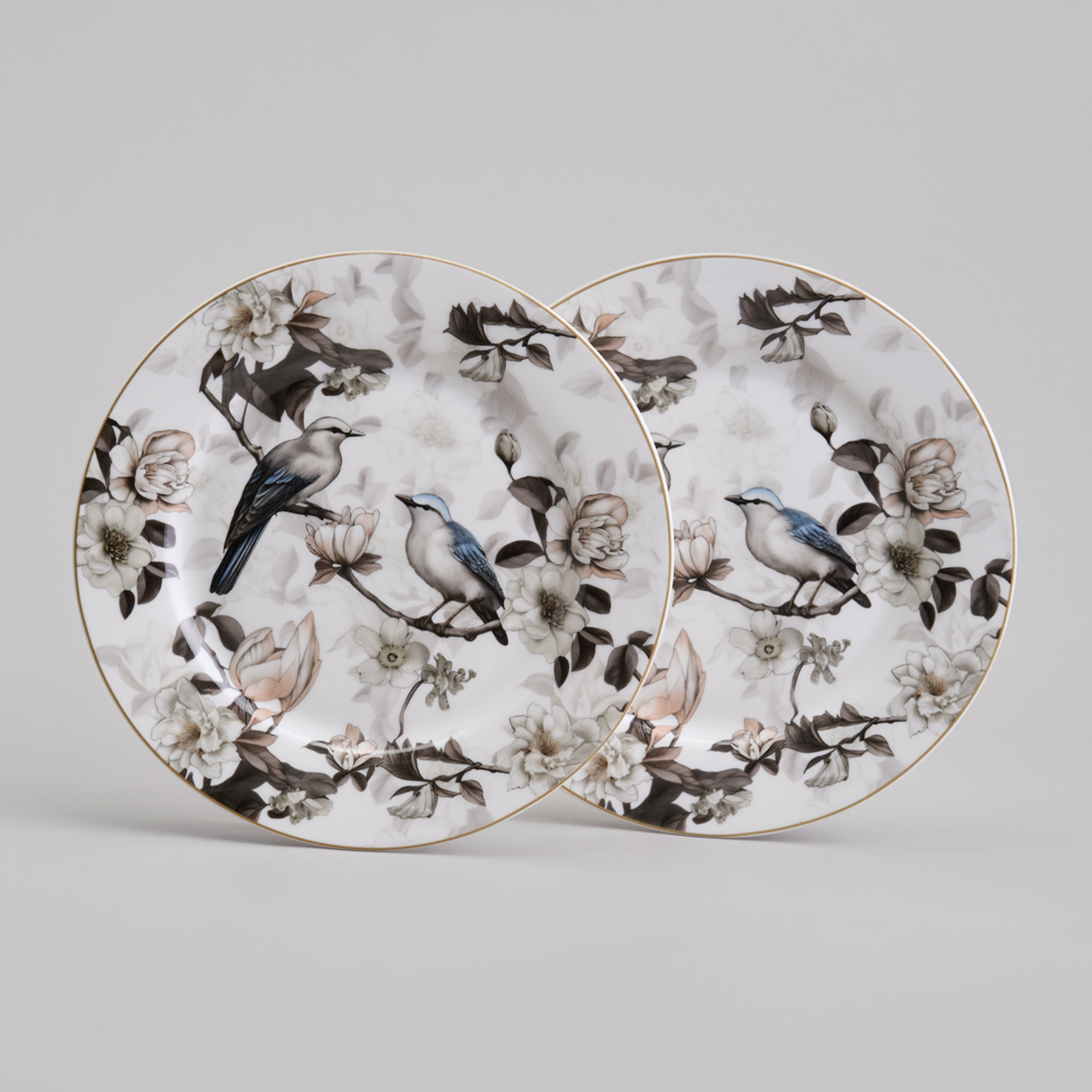 НАБОР ТАРЕЛОК ЗАКУСОЧНЫХ LEFARD BOHEMIAN BIRDS 2 ШТ. 20,5СМ НАБОР ТАРЕЛОК ЗАКУСОЧНЫХ LEFARD BOHEMIAN BIRDS 2 ШТ. 20,5СМ