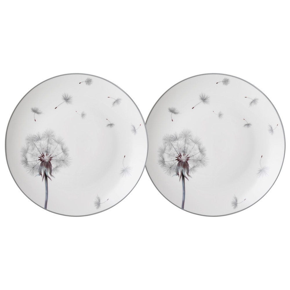НАБОР ТАРЕЛОК ЗАКУСОЧНЫХ LEFARD DANDELION 2ШТ. 20,5СМ НАБОР ТАРЕЛОК ЗАКУСОЧНЫХ LEFARD DANDELION 2ШТ. 20,5СМ