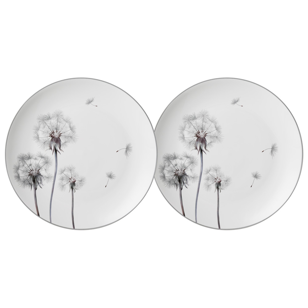 НАБОР ТАРЕЛОК ОБЕДЕННЫХ LEFARD DANDELION 2ШТ. 25,5СМ НАБОР ТАРЕЛОК ОБЕДЕННЫХ LEFARD DANDELION 2ШТ. 25,5СМ