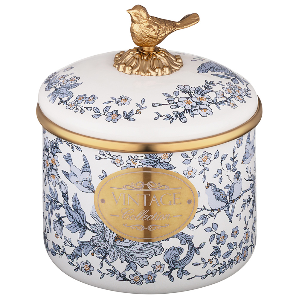 БАНКА ДЛЯ СЫПУЧИХ ПРОДУКТОВ LEFARD, СЕРИЯ ROYAL GARDEN, 12 Х 9СМ / 1,0Л