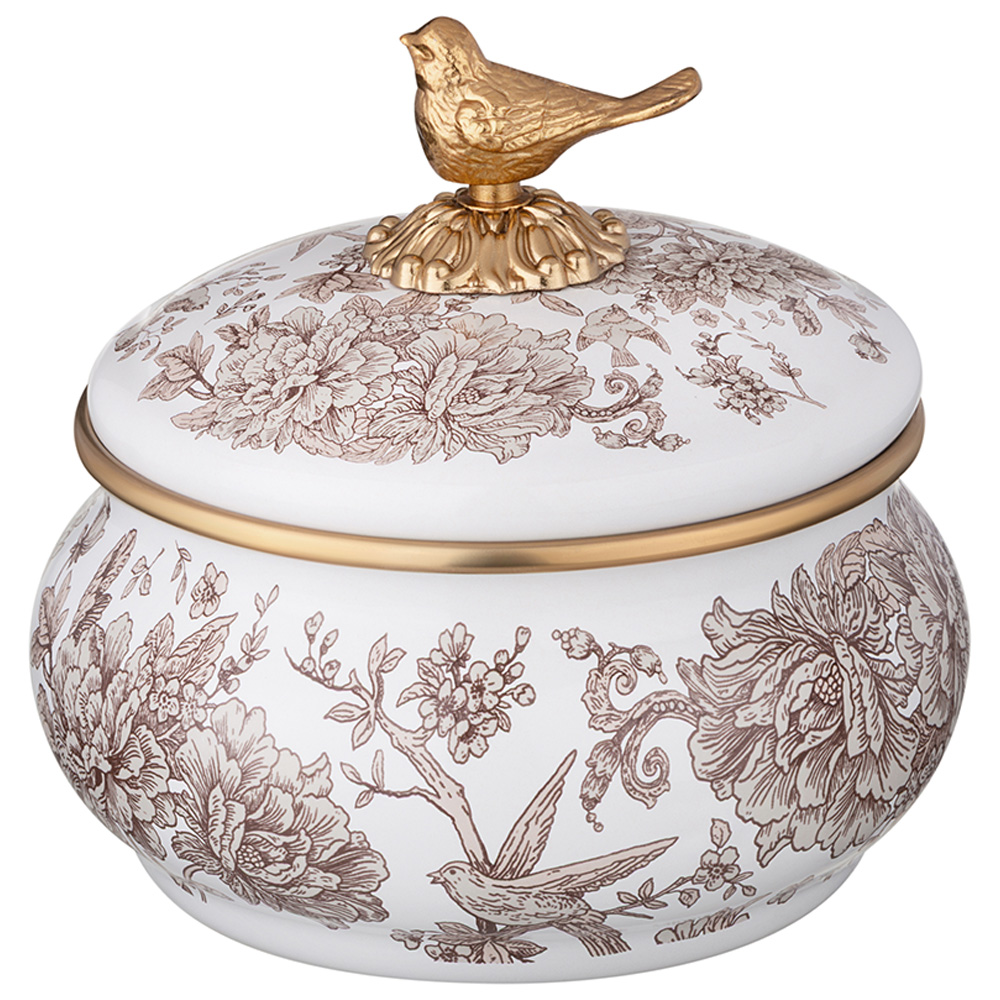 САХАРНИЦА LEFARD ЭМАЛИРОВАННАЯ, СЕРИЯ ROYAL GARDEN 850MЛ