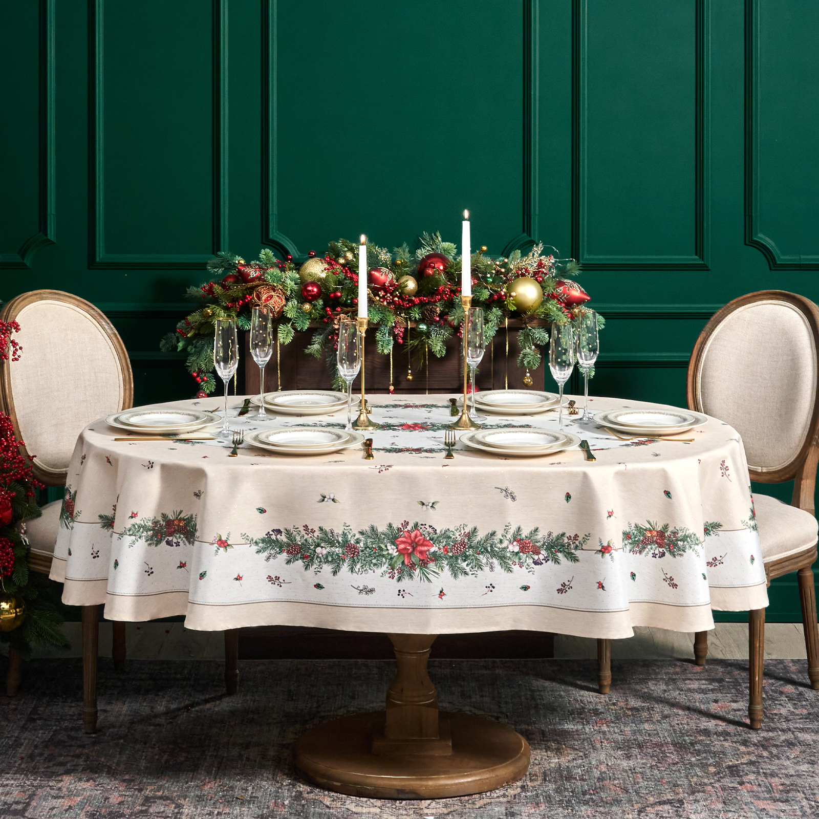 СКАТЕРТЬ 160Х220 CM ОВАЛЬНАЯ, СКАТЕРТЬ 160Х220 CM ОВАЛЬНАЯ,