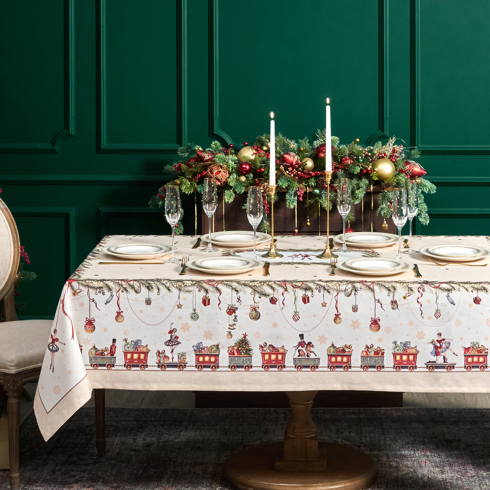 СКАТЕРТЬ 140Х300 CM ПРЯМОУГОЛЬНАЯ, СКАТЕРТЬ 140Х300 CM ПРЯМОУГОЛЬНАЯ,