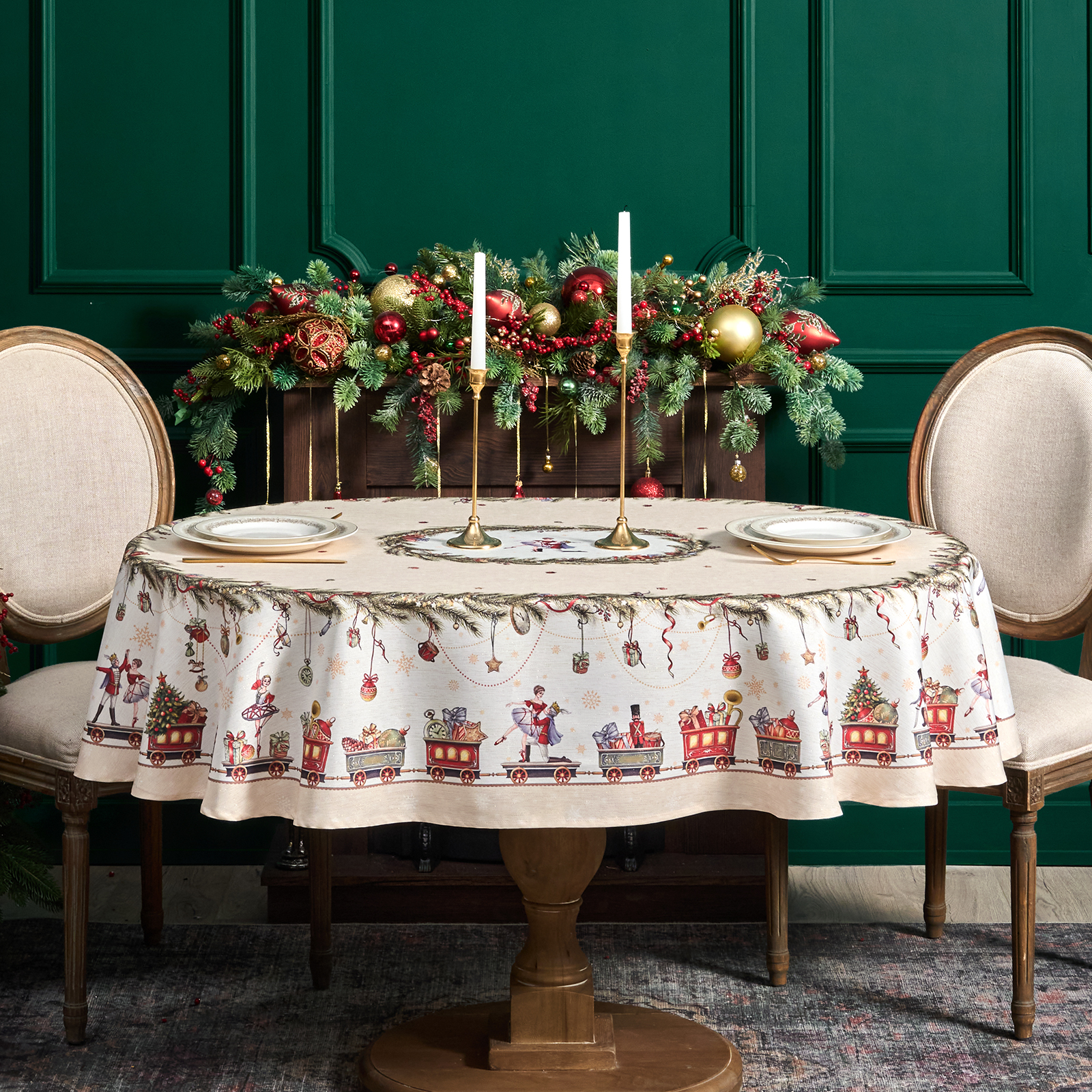 СКАТЕРТЬ 140Х180CM CM ОВАЛЬНАЯ, СКАТЕРТЬ 140Х180CM CM ОВАЛЬНАЯ,