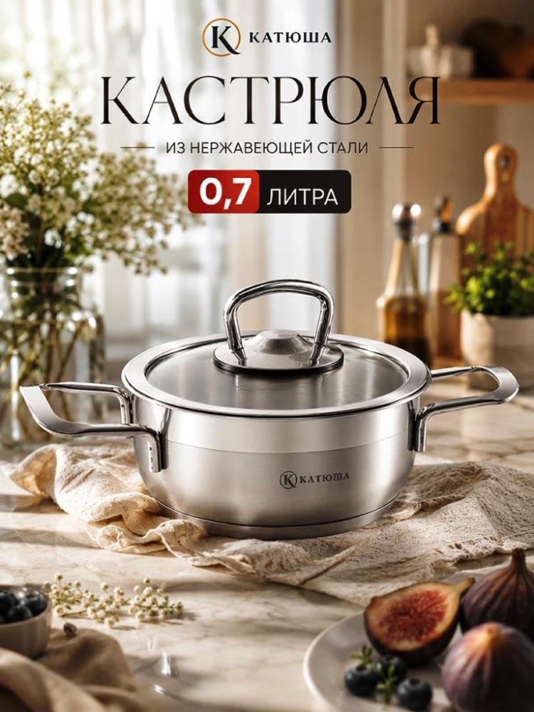 Кастрюля 0,7л 23,5*15,5*11,5 см Кастрюля 0,7л 23,5*15,5*11,5 см