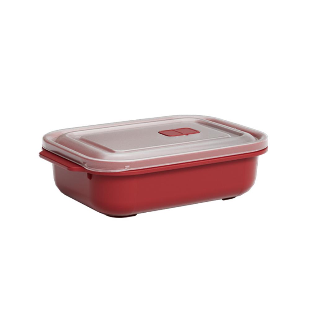 Контейнер для СВЧ с клапаном 1300 мл 155*225*65 (24шт) антрацит