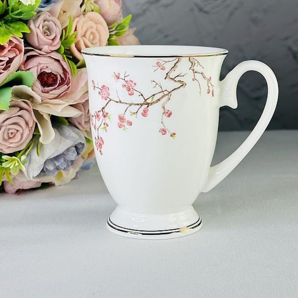 145-630 Кружка 350 мл САКУРАуп.(х36)Костяной фарфор 145-630 Кружка 350 мл САКУРАуп.(х36)Костяной фарфор