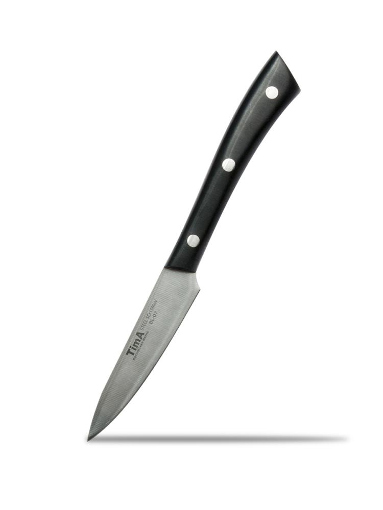 Нож для чистки овощей TimA серия BlackLine, 89мм