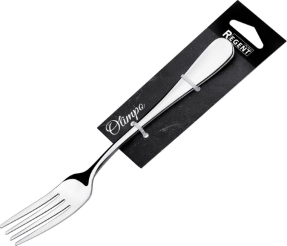 93-CU-OL-02.2 Вилка столовая 2 предметов на подвесе 18х0 (толщина 2 мм), Linea Olimpo