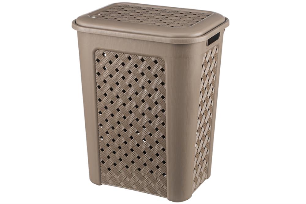 Корзина для белья 50 л 43,5*33,5*56 см 