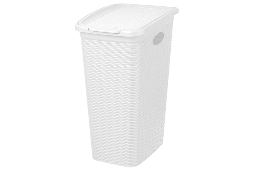 Корзина для белья 36 л 39*28,5*54,5 см с крышкой 