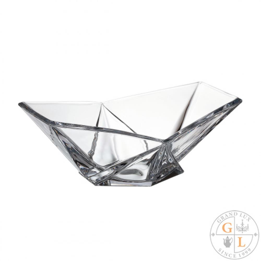 Crystalite Bohemia Origami Фруктовница 33 см