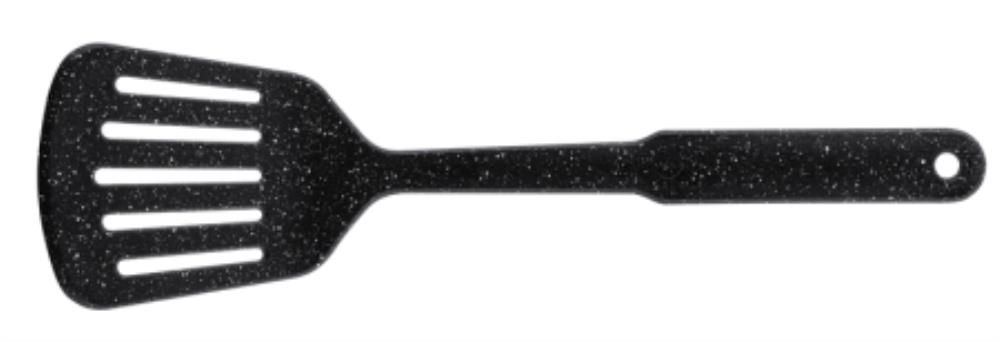 93-BK2C-2 Лопатка кулинарная с прорезями 32х9 см, Linea PUNTO NERO 93-BK2C-2 Лопатка кулинарная с прорезями 32х9 см, Linea PUNTO NERO