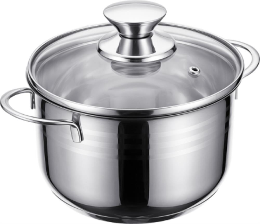 93-BIMv-06 Кастрюля со стеклянной крышкой 2 л; 16х10 см, Linea BIMBO vitro индукция 93-BIMv-06 Кастрюля со стеклянной крышкой 2 л; 16х10 см, Linea BIMBO vitro индукция