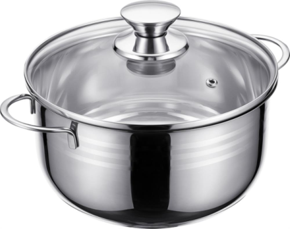 93-BIMv-07 Кастрюля со стеклянной крышкой 3 л; 20х10 см, Linea BIMBO vitro индукция 93-BIMv-07 Кастрюля со стеклянной крышкой 3 л; 20х10 см, Linea BIMBO vitro индукция