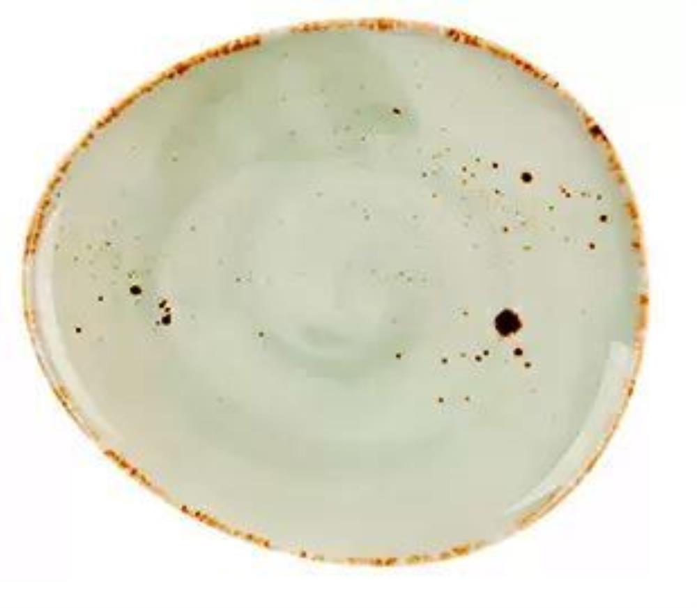 Organica Green Тарелка 22,5*19,5 см, P.L. Proff Cuisine