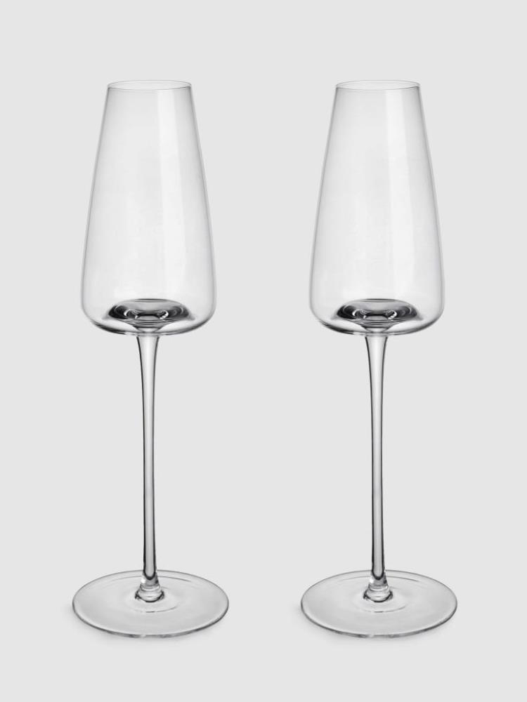 Бокал для шампанского, 270 мл, 2 шт, кристальное стекло, Opera