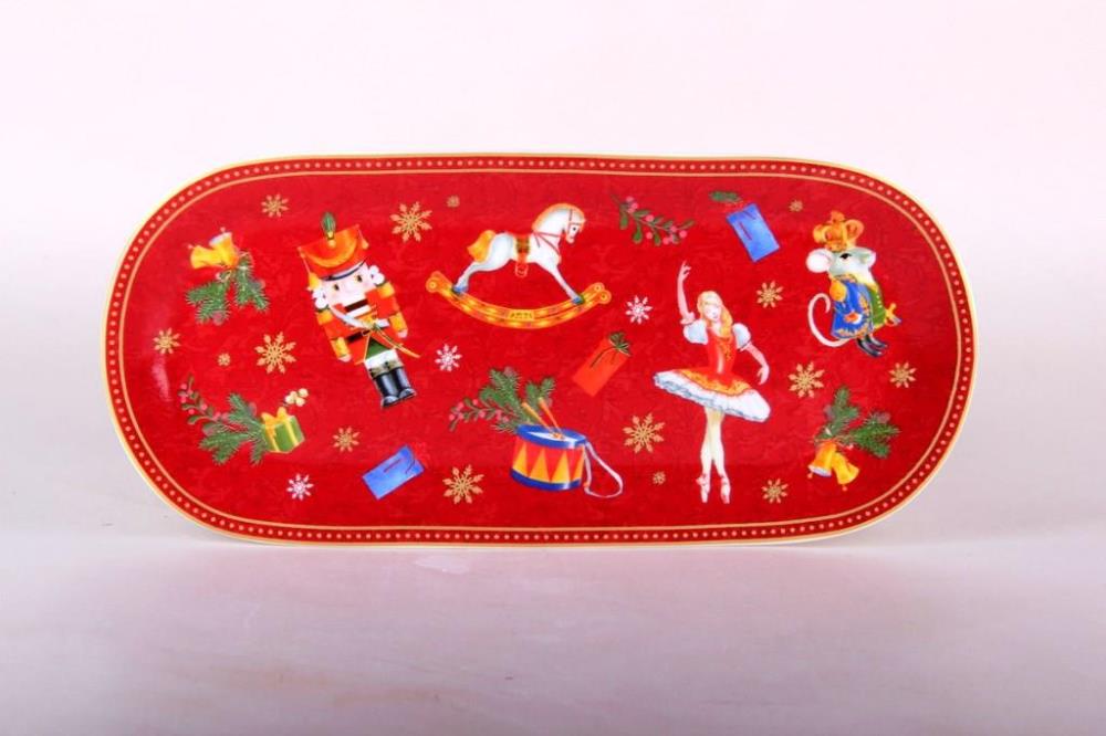 Щелкунчик и мышиный король Блюдо овальное 25х11.5см  кратно 6