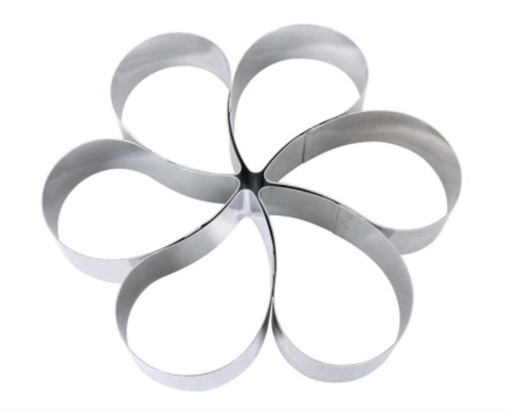 93-SS-EA-S-01 Набор для выпечки 6 предметов Цветок, Linea EASY углеродистая. сталь
