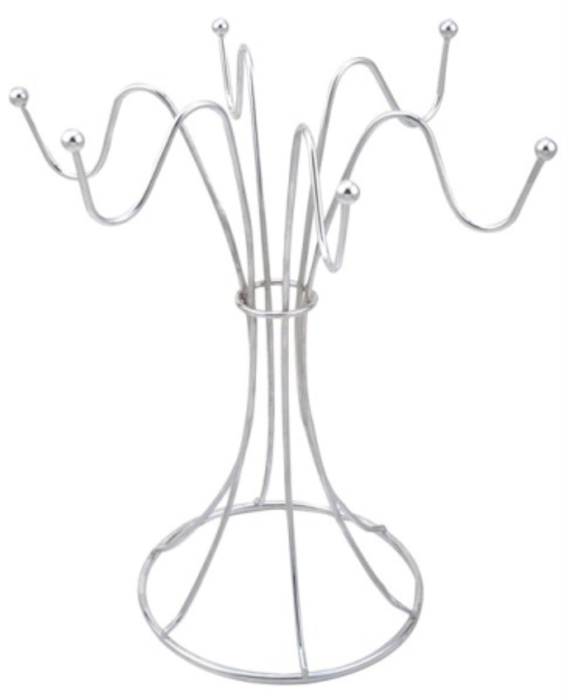 93-TR-07-01W Держатель для кружек 24,5х14 см, Linea TRINA хромированный пруток