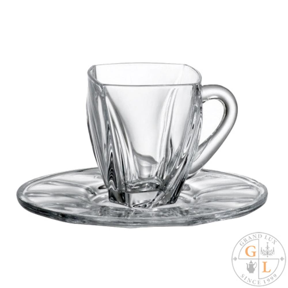 Crystalite Giftware Neptune Набор кофейных пар 160мл (6 пар)