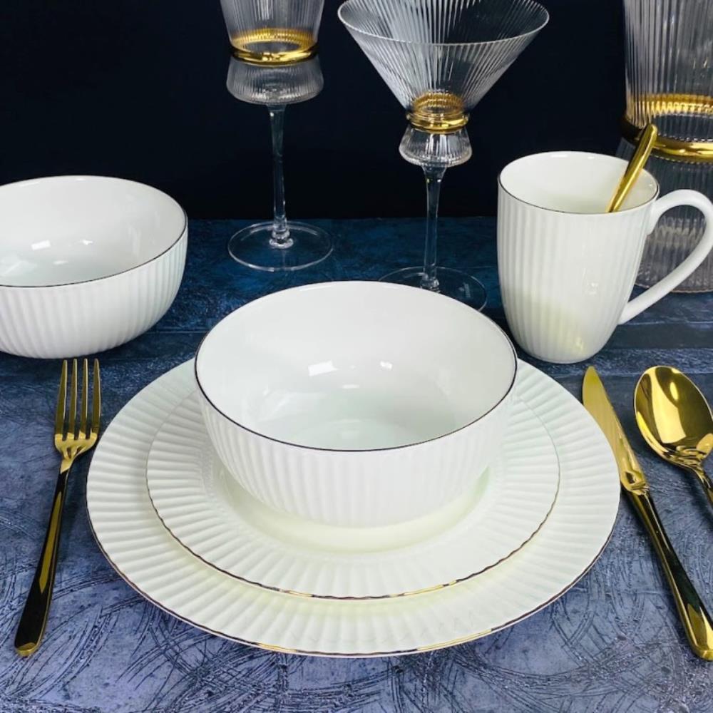 305-333 Обеденный сервиз 24пр. в под.уп.(х1)Фарфор