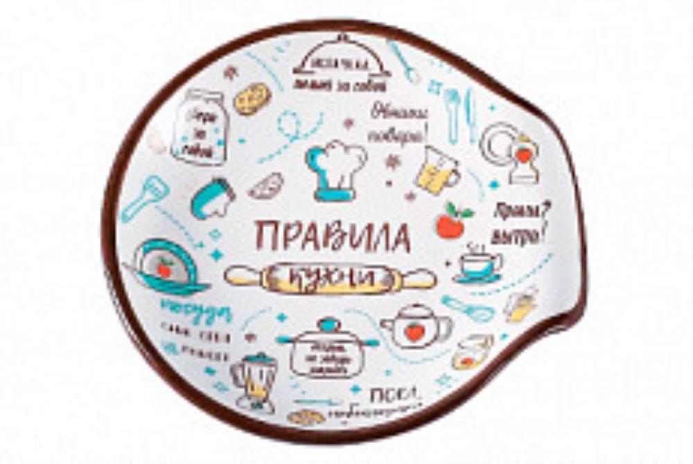 Подставка керам под ложку 13см Правила кухни ТМ Appetite