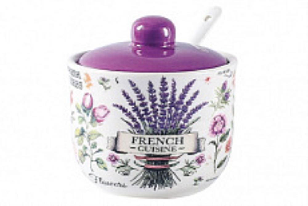 Сахарница керам 300мл с ложкой Эдем ТМ Appetite Сахарница керам 300мл с ложкой Эдем ТМ Appetite