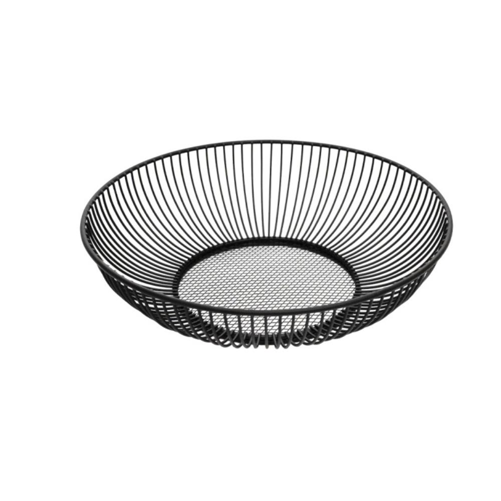 Корзина для фруктов, черный матовый