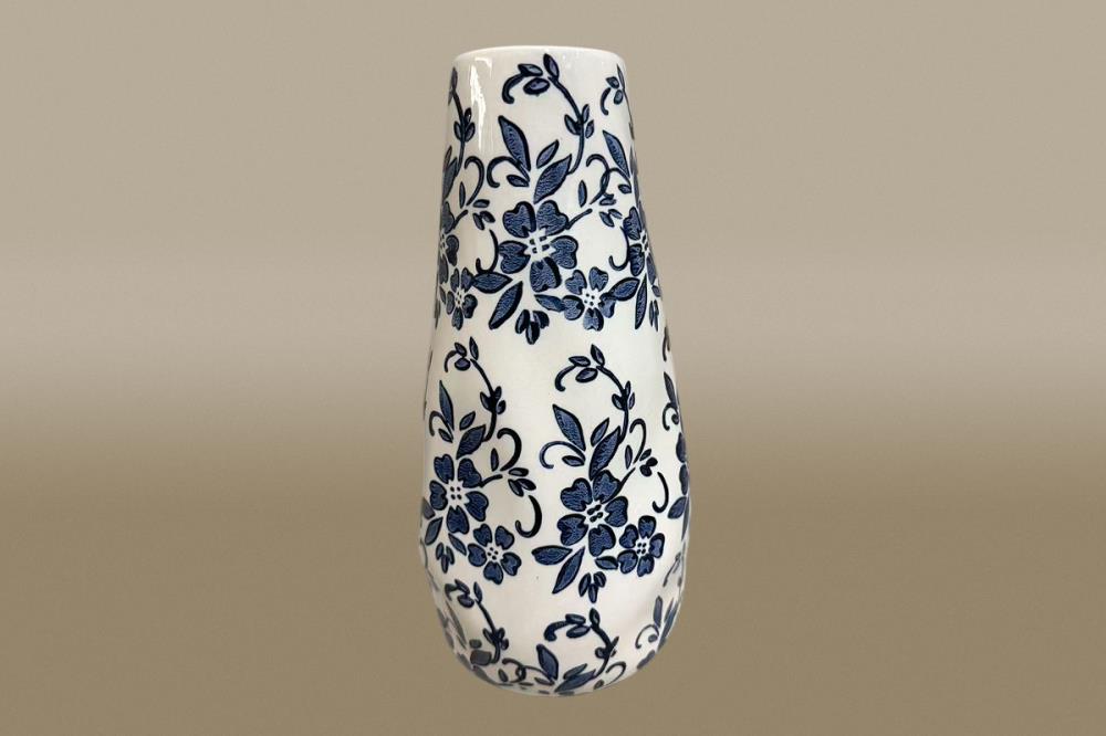 Ваза для цветов 12х25см фарфор кратно 1 Ваза для цветов 12х25см фарфор кратно 1